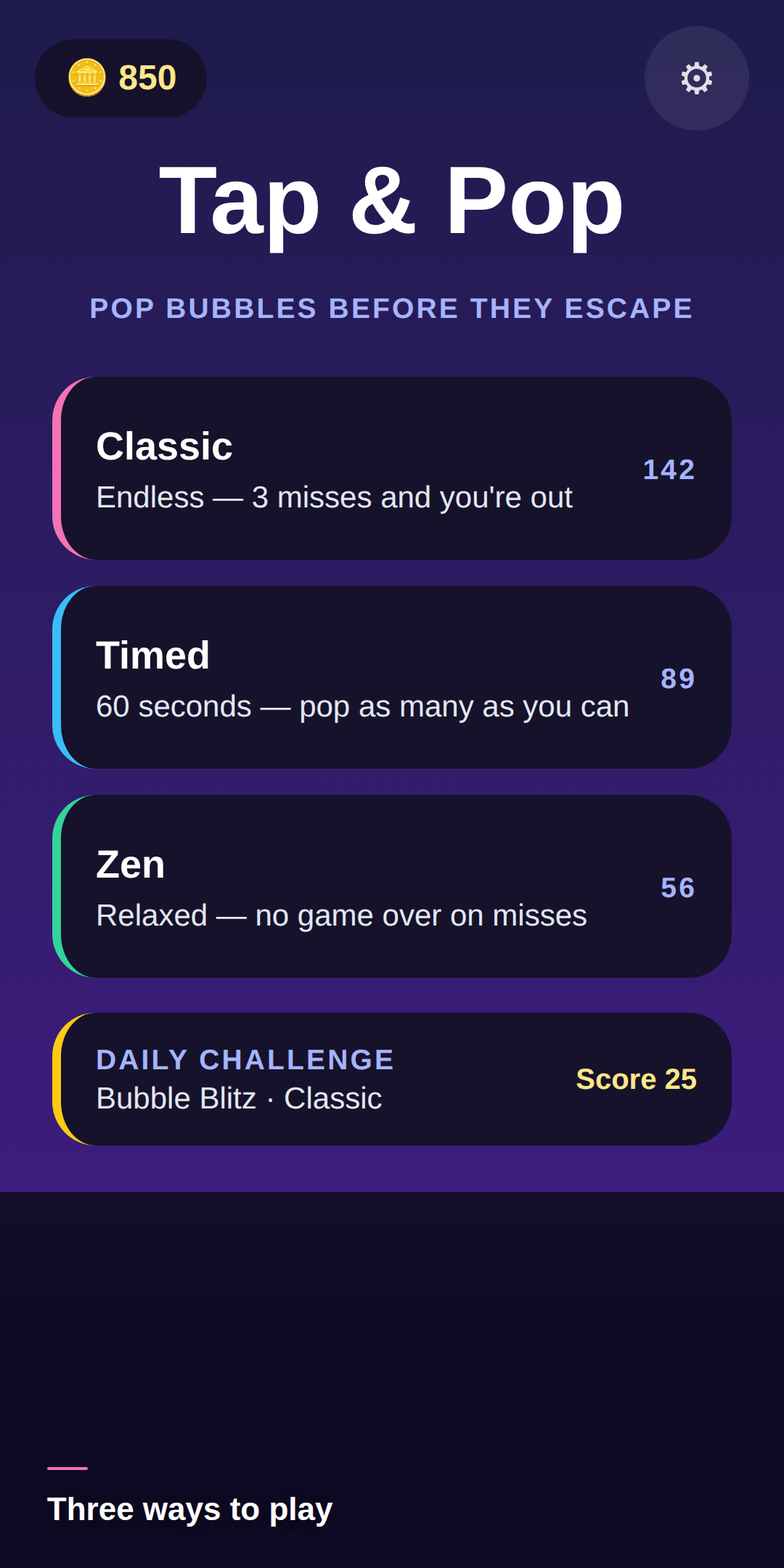 Screenshot 2 - Tap & Pop